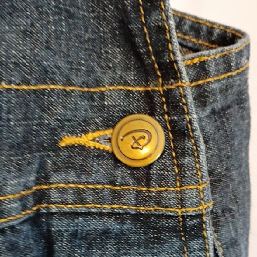 Disney Dark Blue Jean Shorts with Winnie the Pooh Patch - Picture 4 of 6